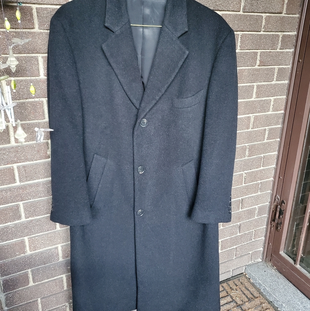 Mens 100% Cashmere Coat
